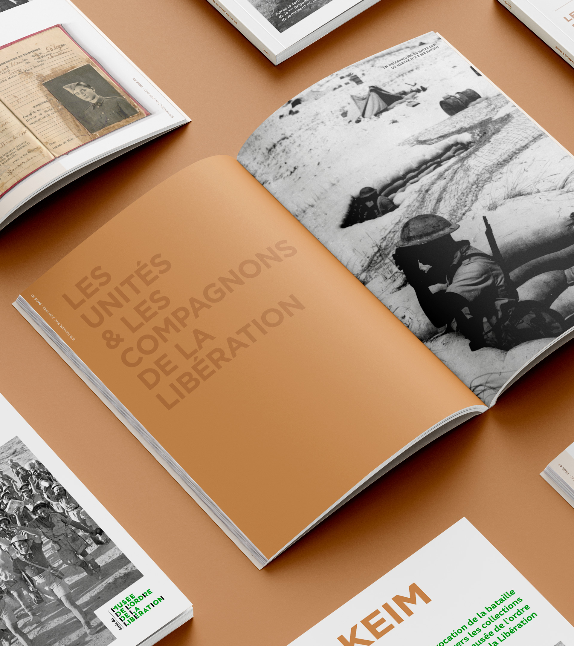 Intérieur brochure bataille de Bir Hakeim