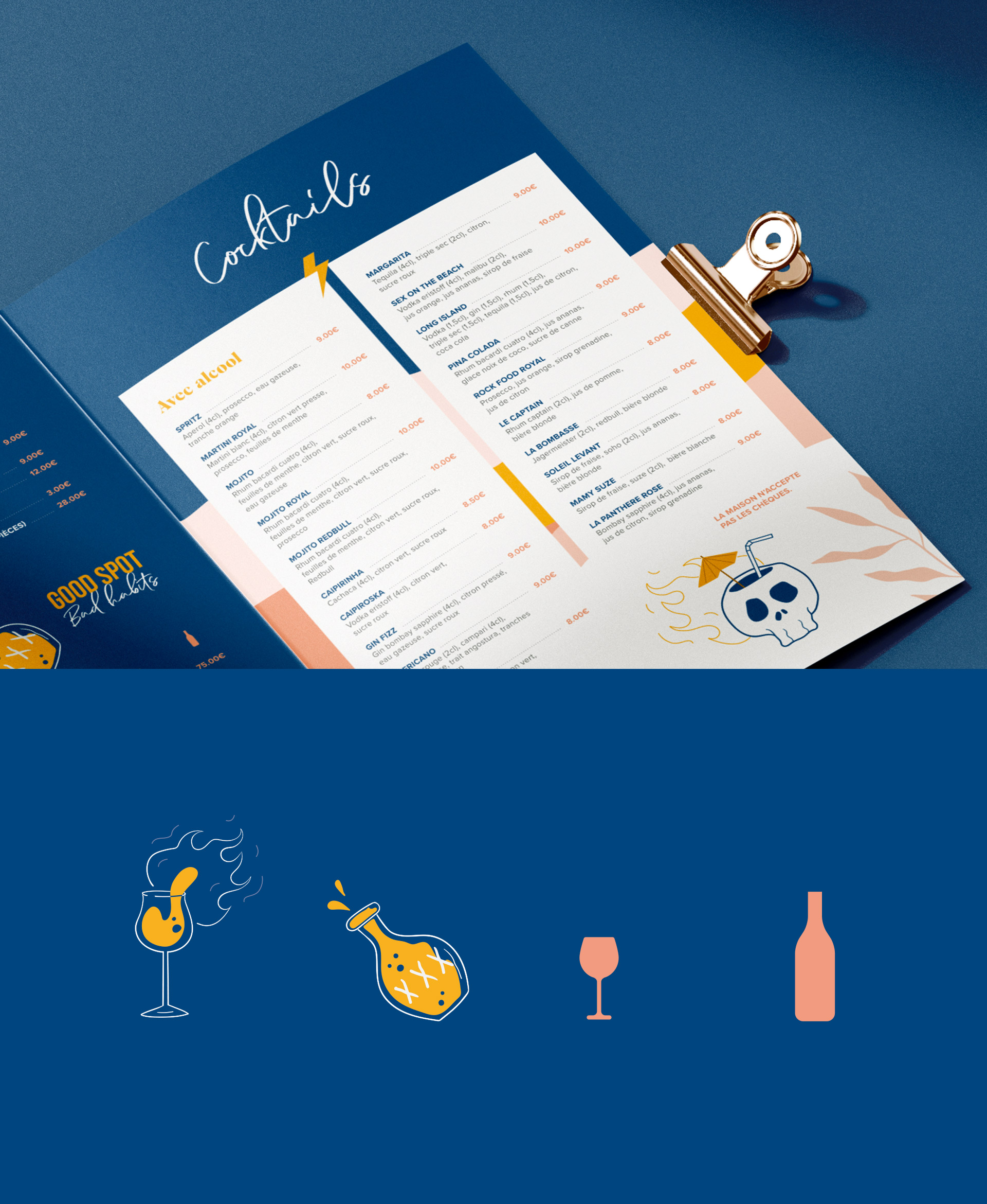 Restaurant le Rock Food Print